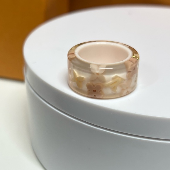 🔥🔥 Authentic LOUIS VUITTON Berg Farandole Ring Size M - Picture 5 of 9